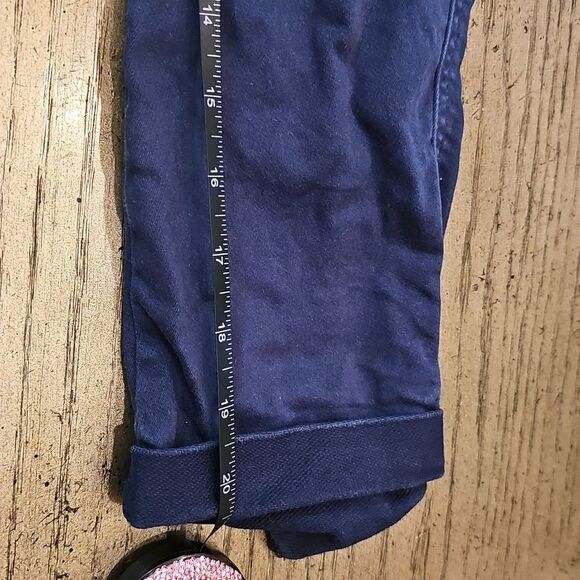 Boys Navy Cargo Pants Size 7 Flapdoodles - Picture 9 of 10